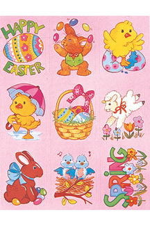 Picture of Easter giant stickers