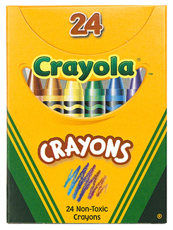 Picture of Crayola regular size crayon 24pk