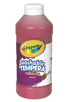Picture of Artista ii tempera 16 oz red  washable paint