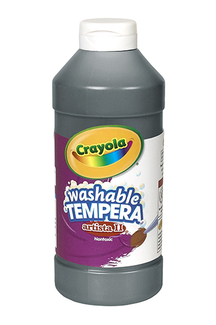 Picture of Artista ii tempera 16 oz black  washable paint