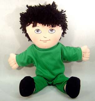 Picture of Dolls asian boy doll sweat suit