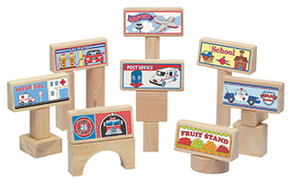 Picture of Block toppers set of 8