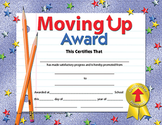 Picture of Moving up award