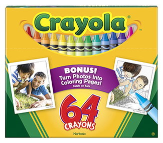 Picture of Crayola regular size crayon 64pk