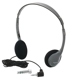 Picture of Personal stereo mono headphones  foam ear cushions w/o volume ctrl