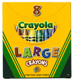 Picture of Crayola large size tuck box 8pk