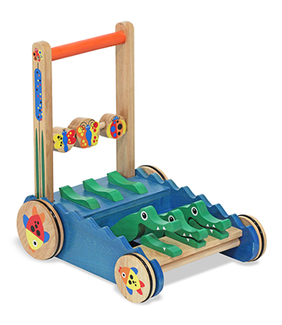 Picture of Chomp & clack alligator push toy