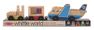 Picture of Whittle world plane and luggage  carrier set