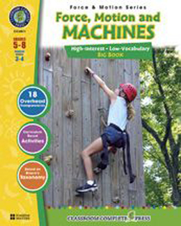 Picture of Force motion & simple machines big  book