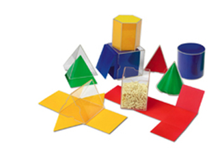 Picture of Folding geometric solids