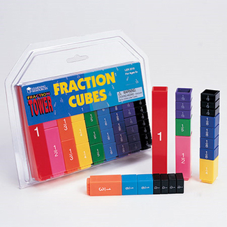 Picture of Fraction tower cubes fraction 51/pk