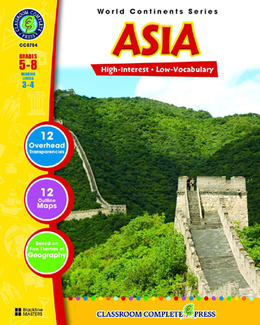 Picture of World continents series asia