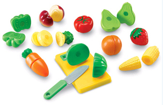 Picture of Pretend & play sliceable fruits &  veggies