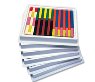 Picture of Cuisenaire rods multi-pack plastic