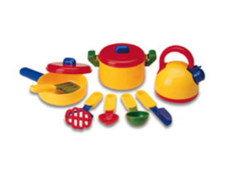 Picture of Pretend & play cooking set 10 pcs