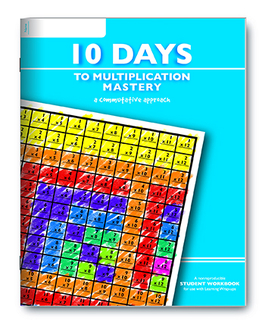 Picture of 10 days to multiplication mastery  student workbook
