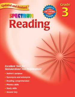 Picture of Spectrum reading gr 3 workbook