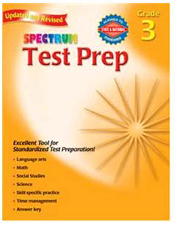 Picture of Spectrum test prep gr 3