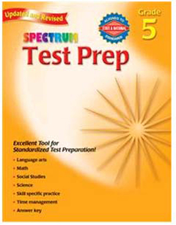 Picture of Spectrum test prep gr 5