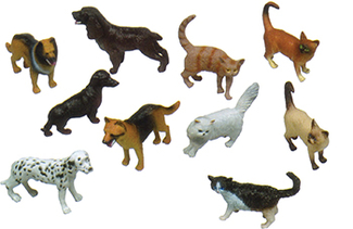 Picture of 5in pets animal playset set of 10