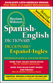 Picture of Merriam websters spanish english  dictionary hardcover
