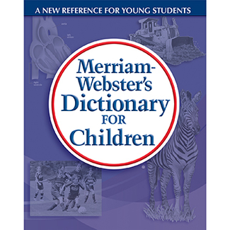 Picture of Merriam websters dictionary for  children