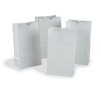 Picture of Rainbow bags 50 white 8x14