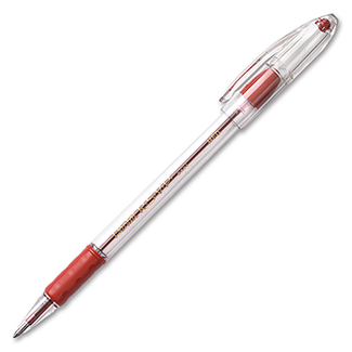 Picture of Pentel rsvp red med point ballpoint  pen