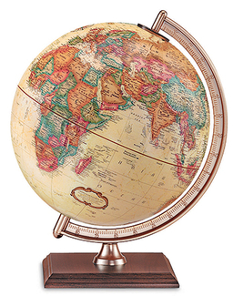 Picture of The forrester globe antique finish
