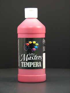 Picture of Little masters red 16oz tempera  paint