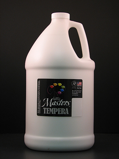 Picture of Little masters white 128oz tempera  paint