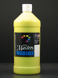 Picture of Little masters yellow 32oz washable  paint