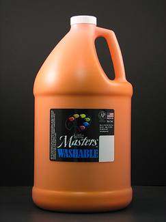 Picture of Little masters orange 128oz  washable paint