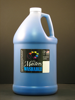 Picture of Little masters blue 128oz washable  paint