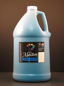Picture of Little masters turquoise 128oz  washable paint
