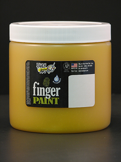 Picture of Handy art yellow 16oz washable  finger paint