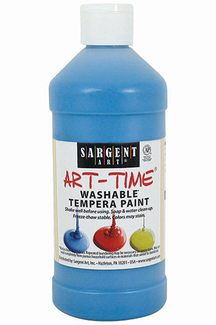 Picture of Washable tempera turquoise 16 oz.