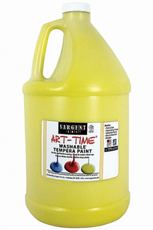Picture of Yellow washable tempera gal