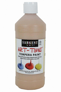Picture of Peach tempera paint 16oz