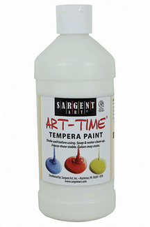 Picture of White tempera paint 16oz