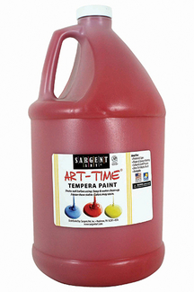 Picture of Red tempera paint gallon