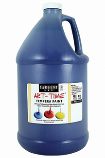 Picture of Blue tempera paint gallon