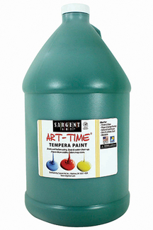 Picture of Green tempera paint gallon