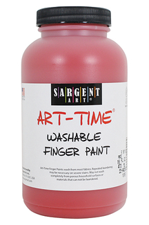 Picture of 16oz washable finger paint red