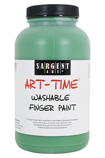 Picture of 16oz washable finger paint green