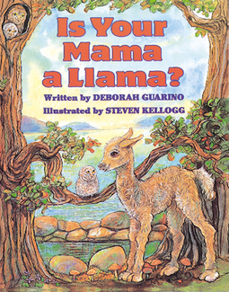 Picture of Is your mama a llama carry along  book & cd