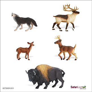 Picture of Wild safari replicas north american  wildlife