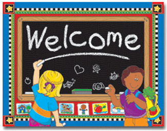 Picture of Welcome chalkboard