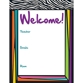 Picture of Wild style welcome chart