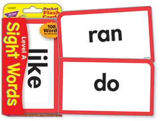 Picture of Pocket flash cards sight words a